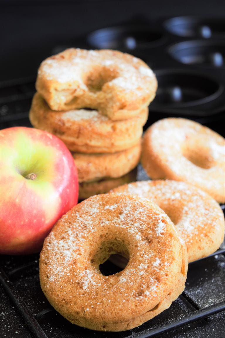Apfel Donuts/ Apfelküchlein
