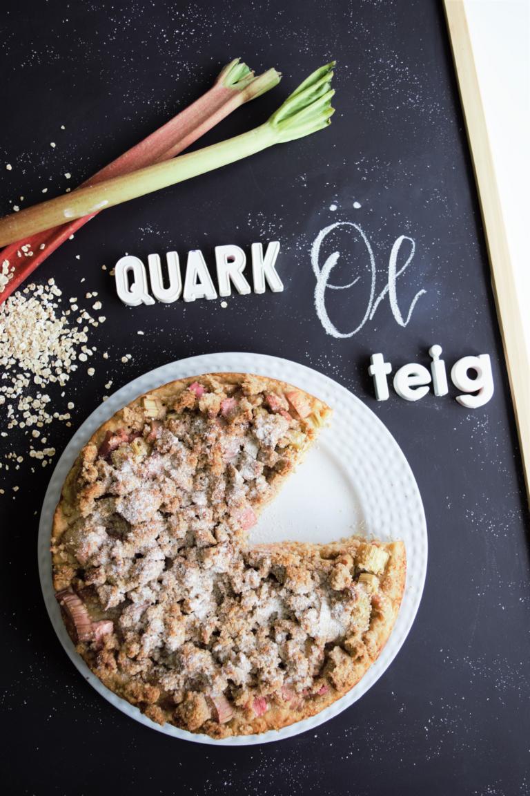 Gesunder Streuselkuchen mit Quark-Öl-Teig