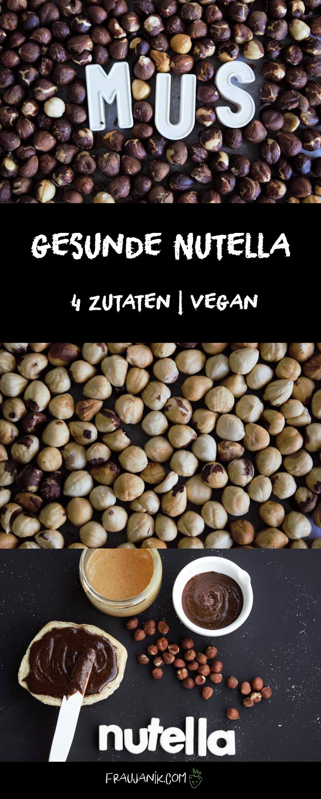 Gesunde Nutella, vegan