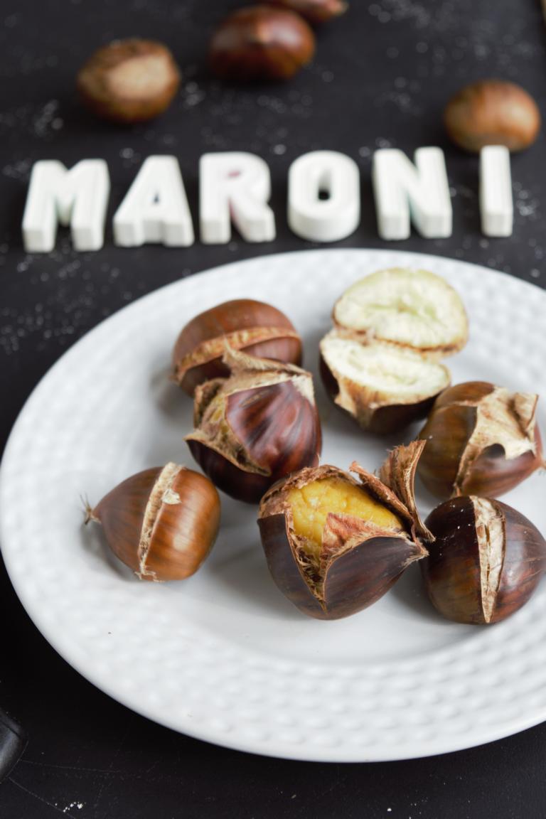 Maroni aus der Mikrowelle | gesunder Snack