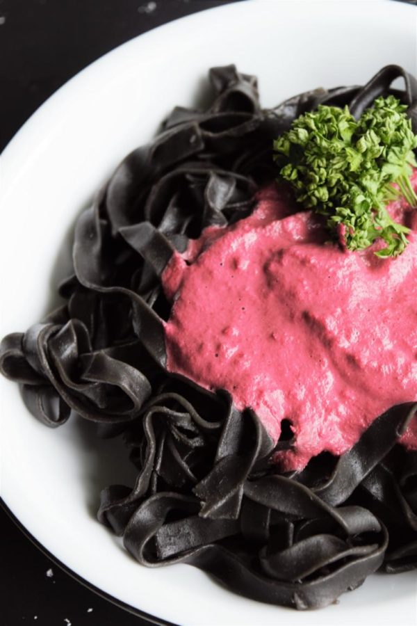 Pink Sauce ohne Kochen | vegan - Frau Janik