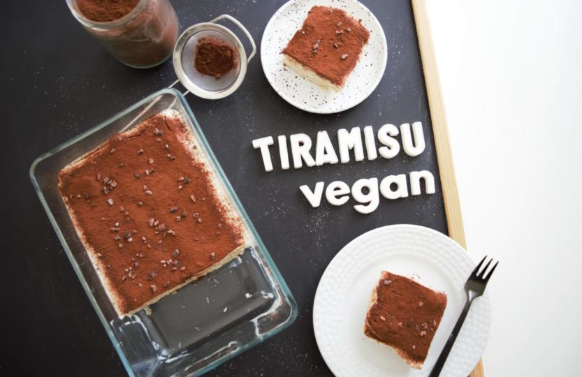 Tiramisu vegan, seidentofu, tofu, kokosmilch, ohne ei, laktosefrei mit kaffee
