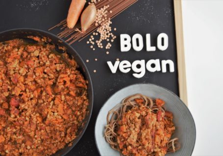 Vegane Spaghetti Bolognese mit Tofu & Linsen | einfach & proteinreich, fraujanik,
